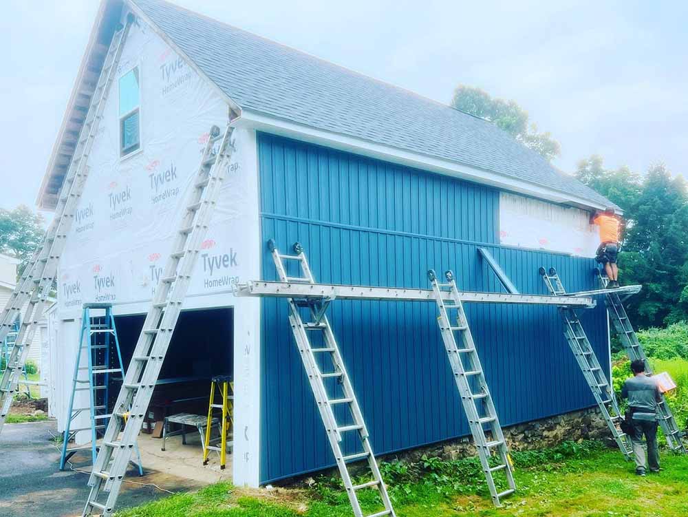 Professional roof and siding installation